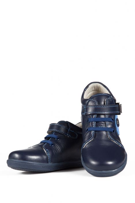 K121 Kifidis-Kids Erkek Çocuk Ayakkabı 25-30 Lacivert / Navy