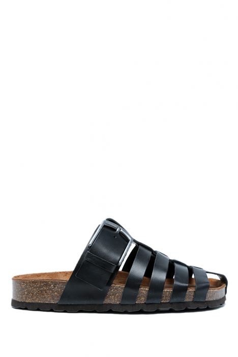 K14595 Kifidis Soft Step Kadın Mantar Terlik 36-41 Black/Siyah