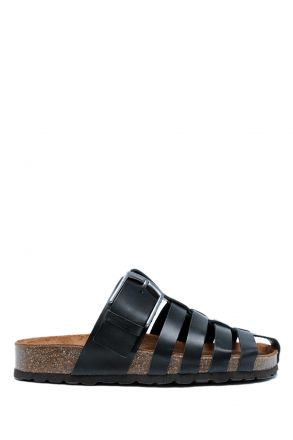 K14595 Kifidis Soft Step Kadın Mantar Terlik 36-41 Black/Siyah