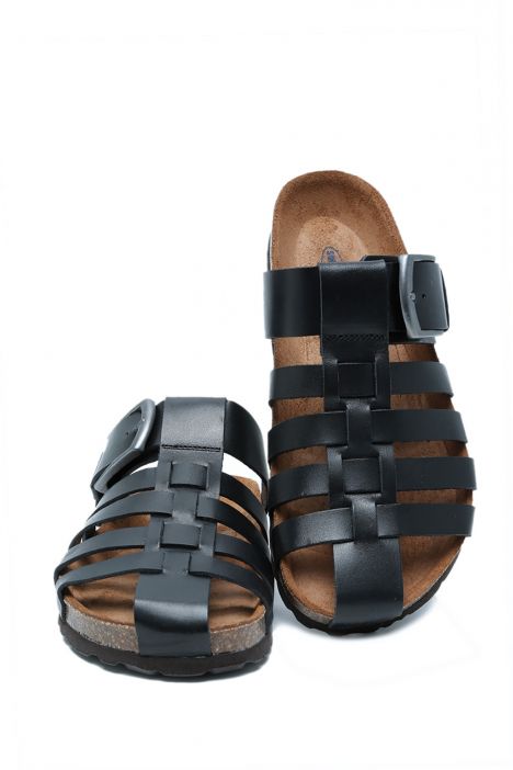 K14595 Kifidis Soft Step Kadın Mantar Terlik 36-41 Black/Siyah