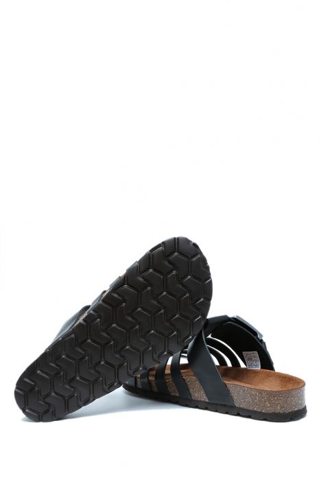 K14595 Kifidis Soft Step Kadın Mantar Terlik 36-41 Black/Siyah