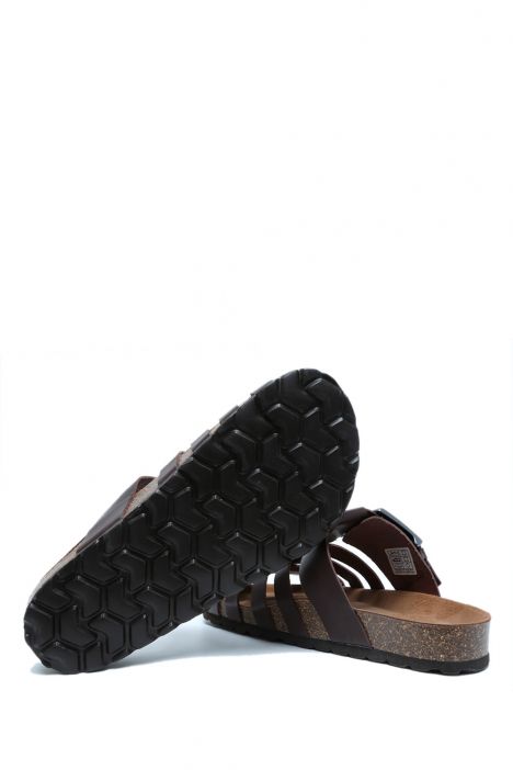 K14595 Kifidis Soft Step Kadın Mantar Terlik 36-41 Brown/Kahverengi