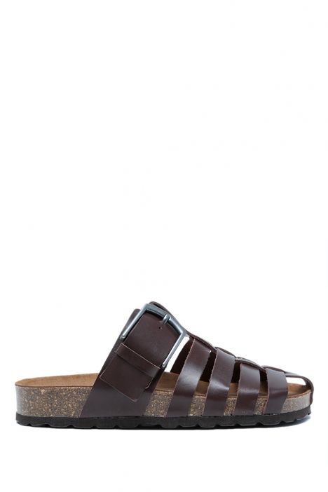 K14595 Kifidis Soft Step Kadın Mantar Terlik 36-41 Brown/Kahverengi
