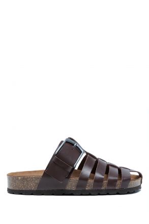 K14595 Kifidis Soft Step Kadın Mantar Terlik 36-41 Brown/Kahverengi