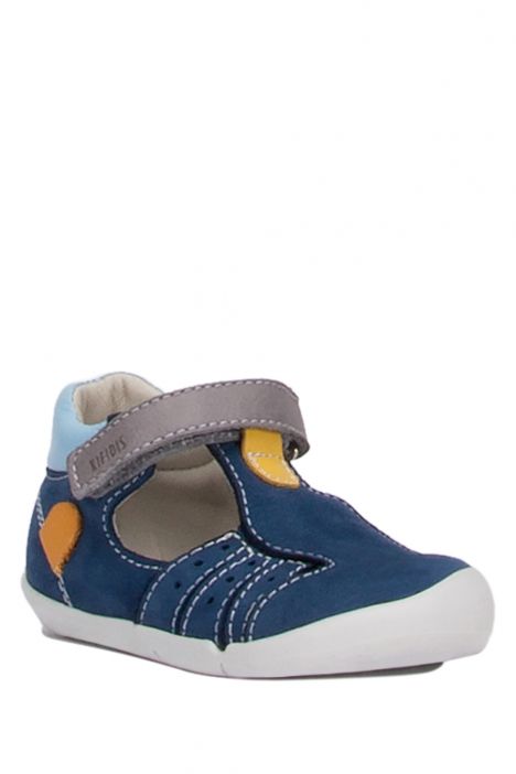 K510 Kifidis-Kids İlk Adım Unisex Çocuk Nubuk Ayakkabı19-24 Kot Nubuk