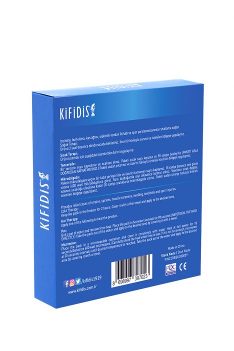 K513 Kifidis Sıcak/Soğuk Jel Kompres 11x11 cm STD