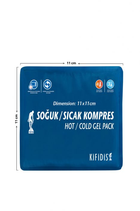 K513 Kifidis Sıcak/Soğuk Jel Kompres 11x11 cm STD