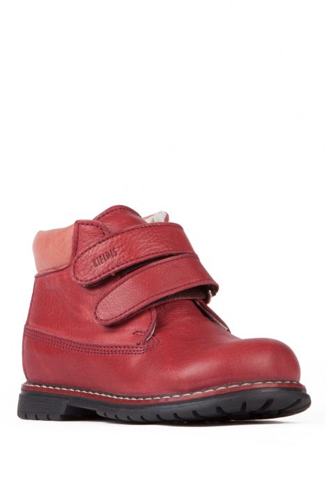K551 Kifidis-Kids Unisex Çocuk Bot 25-30 BORDO