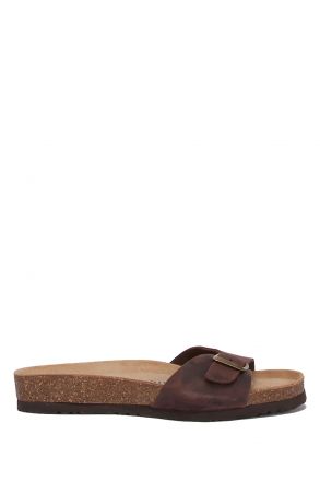 K6336DK Kifidis Kadın Mantar Terlik 36-41 Mocca (500)