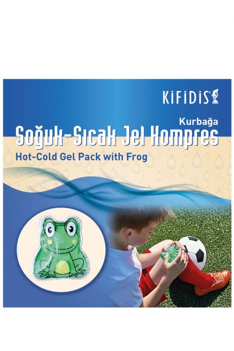 K68 Kifidis Kurbağa Sıcak/Soğuk Jel Kompres 11.6x9.7 cm STD
