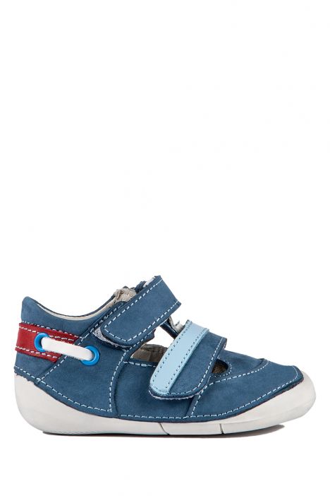 K760 Kifidis-Kids Erkek Bebek Nubuk Ayakkabı 18-22 Kot Nubuk