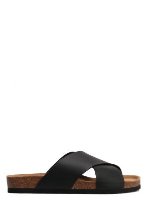 K761SE Kifidis Soft Step Erkek Mantar Terlik 40-46 Siyah - 001
