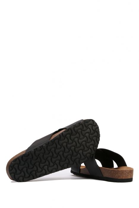 K761SE Kifidis Soft Step Erkek Mantar Terlik 40-46 Siyah - 001