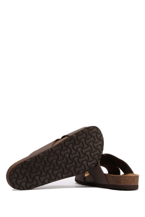 K761SE Kifidis Soft Step Erkek Mantar Terlik 40-46 Koyu Vizon - 010