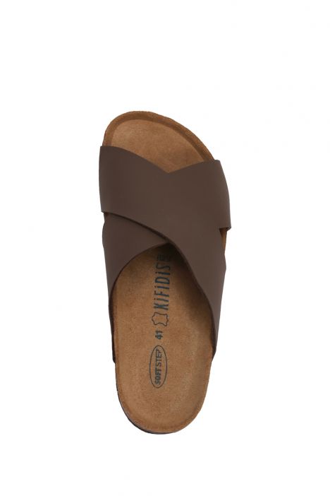K761SE Kifidis Soft Step Erkek Mantar Terlik 40-46 Koyu Vizon - 010