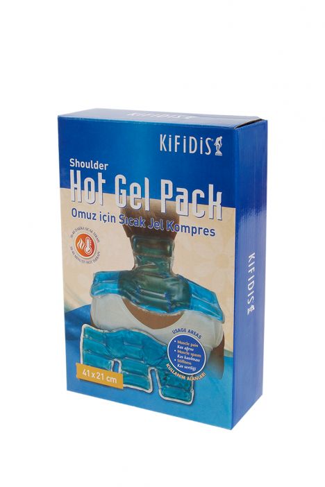 K816 Kifidis Omuz için Sıcak Jel Kompres 41x21 cm STD