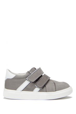 K861 Kifidis-Kids Erkek Çocuk Spor Nubuk Ayakkabı 24-30 NUB.GRİ