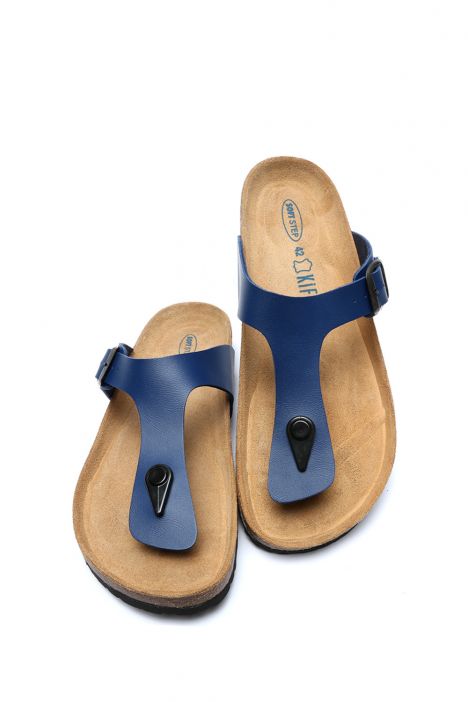 K8871SE  Kifidis Soft Step Erkek Parmak Arası Mantar Terlik 41-45 Lacivert - 030