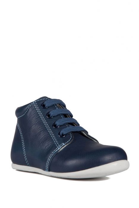 K90 Kifidis-Kids İlk Adım Unisex Çocuk Deri Ayakkabı19-24 JEANS