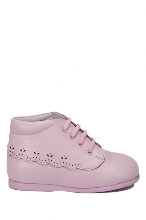 KCH10307 Kifidis-Kids Chiquitin İlk Adım Unisex Çocuk Deri Ayakkabı18-23 Pembe Deri