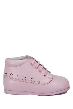 KCH10307 Kifidis-Kids Chiquitin İlk Adım Unisex Çocuk Deri Ayakkabı18-23 Pembe Deri