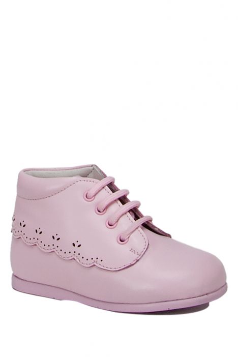KCH10307 Kifidis-Kids Chiquitin İlk Adım Unisex Çocuk Deri Ayakkabı18-23 Pembe Deri