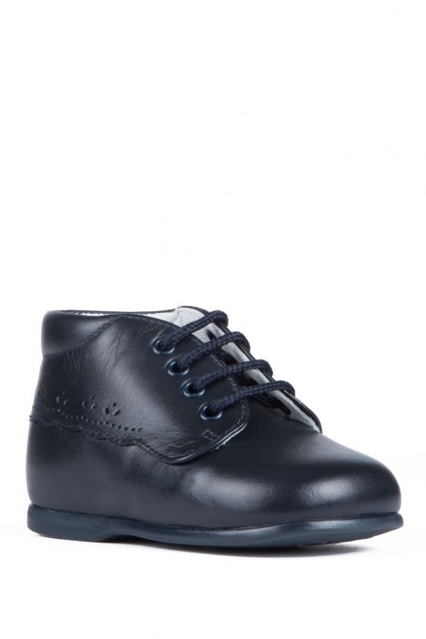 KCH10307 Kifidis-Kids Chiquitin İlk Adım Unisex Çocuk Deri Ayakkabı18-23 Lacivert Deri