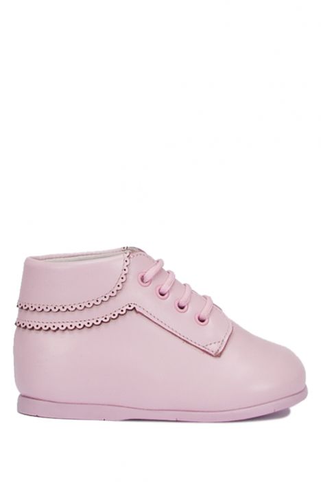 KCH10407 Kifidis-Kids Chiquitin İlk Adım Unisex Çocuk Deri Ayakkabı18-23 Pembe Deri