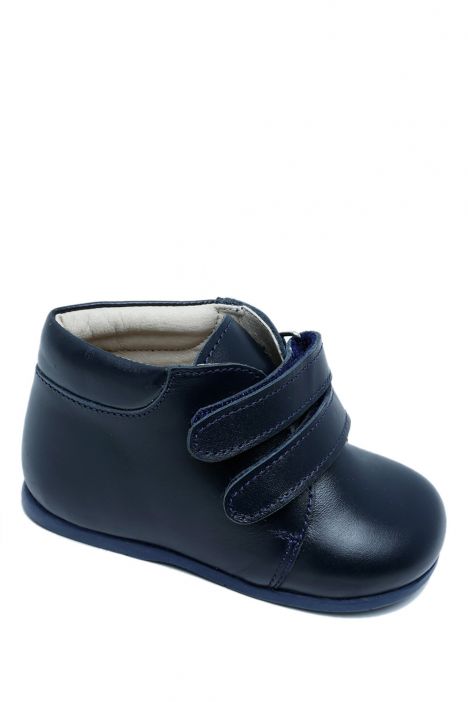 KCH11604 Kifidis-Kids Chiquitin İlk Adım Unisex Çocuk Deri Ayakkabı18-23 Lacivert Deri