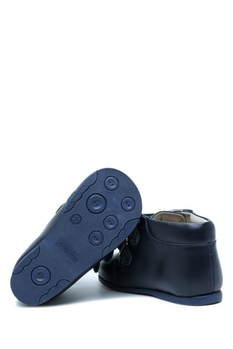 KCH11604 Kifidis-Kids Chiquitin İlk Adım Unisex Çocuk Deri Ayakkabı18-23 Lacivert Deri