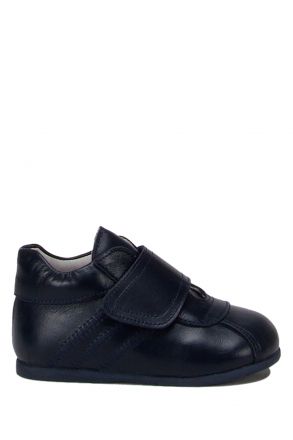 KCH5911 Kifidis-Kids Chiquitin İlk Adım Unisex Çocuk Deri Ayakkabı18-23 Lacivert Deri