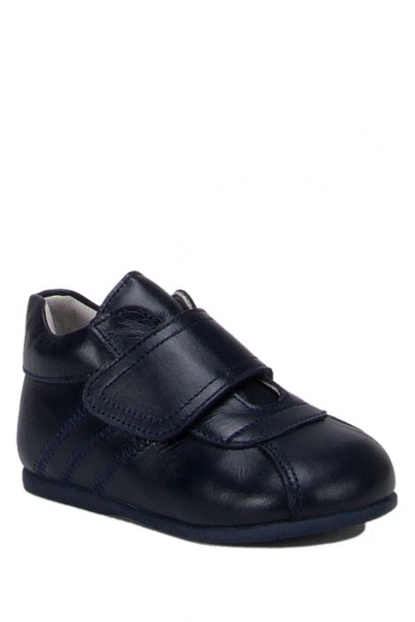 KCH5911 Kifidis-Kids Chiquitin İlk Adım Unisex Çocuk Deri Ayakkabı18-23 Lacivert Deri
