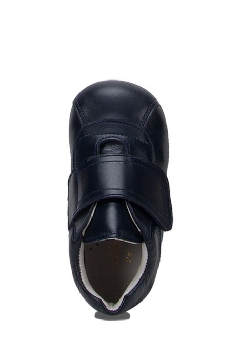 KCH5911 Kifidis-Kids Chiquitin İlk Adım Unisex Çocuk Deri Ayakkabı18-23 Lacivert Deri