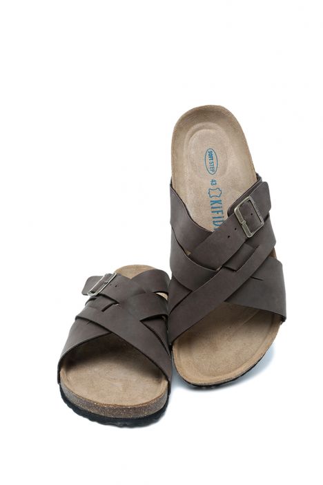 KS0762SE Kifidis Soft Step Erkek Mantar Terlik 40-46 03 - Kahve