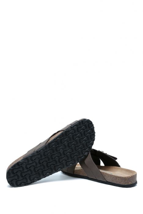 KS0762SE Kifidis Soft Step Erkek Mantar Terlik 40-46 03 - Kahve