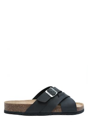 KS0762SE Kifidis Soft Step Erkek Mantar Terlik 40-46 04 - Mat Siyah