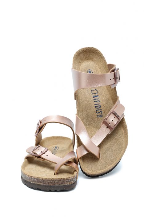KS10261SK Kifidis Soft Step Kadın Mantar Terlik 36-41 44 - Rose Gold