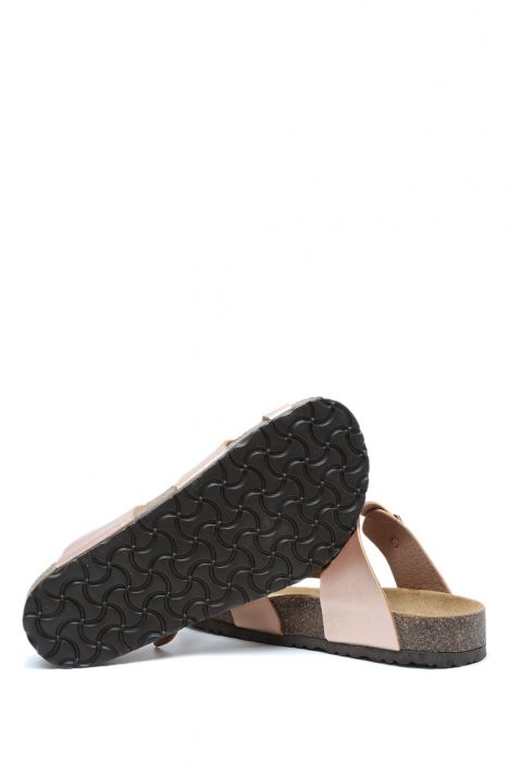 KS10261SK Kifidis Soft Step Kadın Mantar Terlik 36-41 44 - Rose Gold