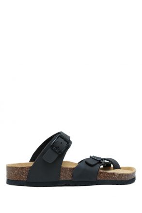 KS10261SK Kifidis Soft Step Kadın Mantar Terlik 36-41 04 - Mat Siyah