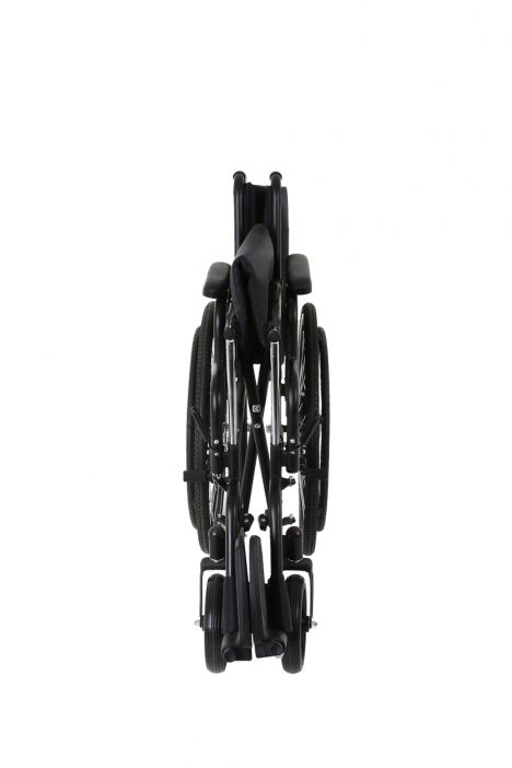 KY903-46 Kifidis Ayak-Kolçakları Çıkarılabilen Malül Arabası Siyah / Black