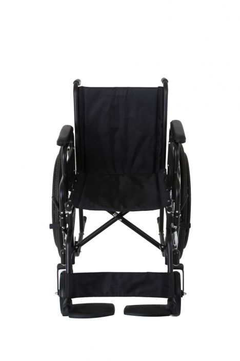 KY903-46 Kifidis Ayak-Kolçakları Çıkarılabilen Malül Arabası Siyah / Black
