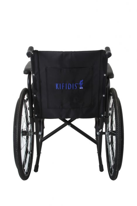 KY903-46 Kifidis Ayak-Kolçakları Çıkarılabilen Malül Arabası Siyah / Black