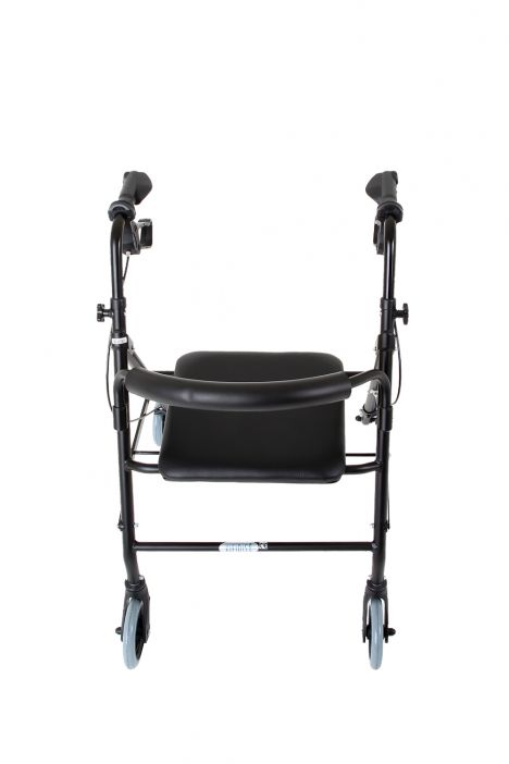KY9144L Kifidis Sırt Destekli Rolatör Siyah / Black