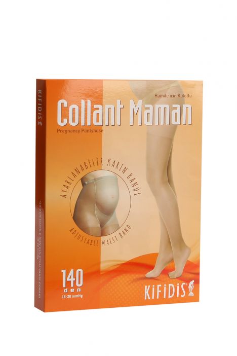 Kifidis 140 Den. 18-20 mmHg Hamile Külotlu Varis Çorabı 21-TEN