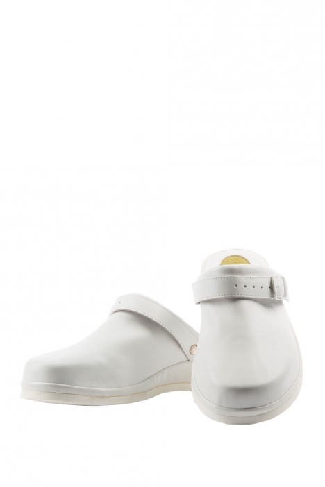 Kifidis Clog1 Silikon Destekli Erkek Sabo Beyaz / White