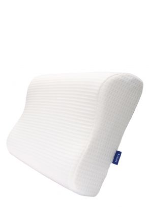 Kifidis Kademeli Visko Uyku Yastığı 55x36x11/7 cm Beyaz / White