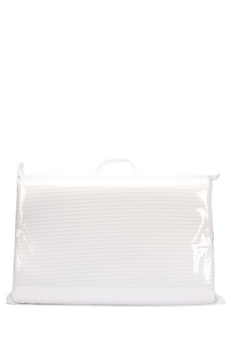 Kifidis Kademeli Visko Uyku Yastığı 55x36x11/7 cm Beyaz / White