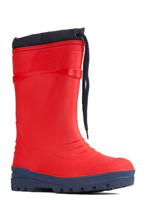 Kifidis LINUS Relax Çocuk Yağmur Çizmesi 28-36 Kırmızı / Red