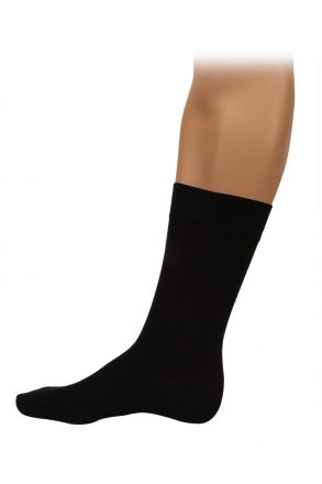 Kifidis Liyosel Düz Erkek Çorap Siyah / Black