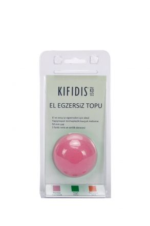 Kifidis-Vlnt El Egzersiz Topu PEMBE-YUMUŞAK